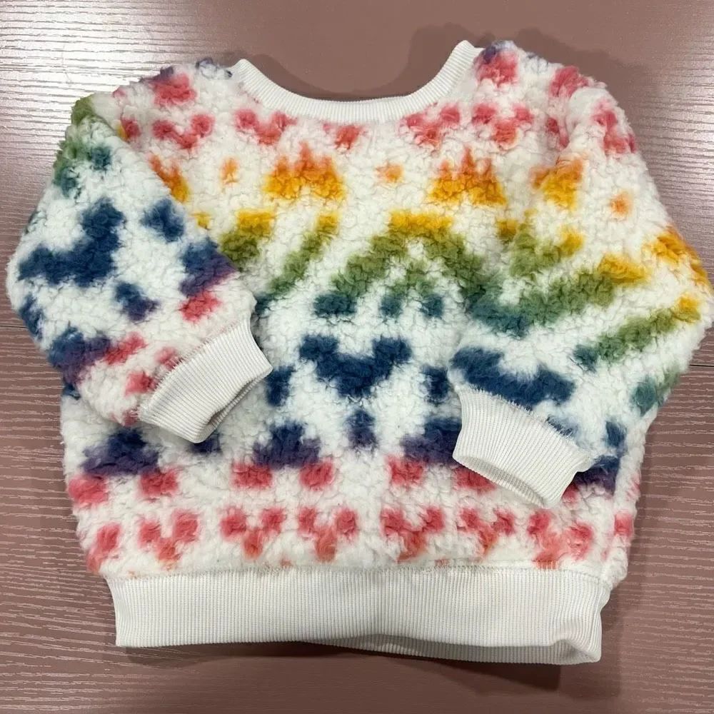 Jumping beans Rainbow Cheetah Sweatshirt